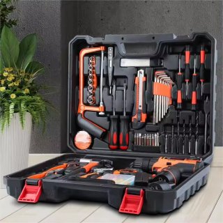 102-Piece Cordless Drill Tool Kit Home Power Tool Drill With 20v Lithium-Ion Battery And Home Charger
