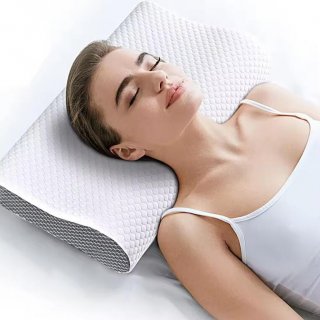 Sleeping Memory Foam Pillow Cervical Orthopedic Memory Foam Pillow for Adult Sleeping