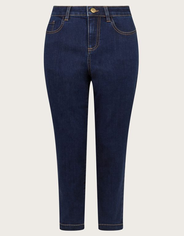 Monsoon Safaia 7/8 Denim Jeans Blue - Image 6