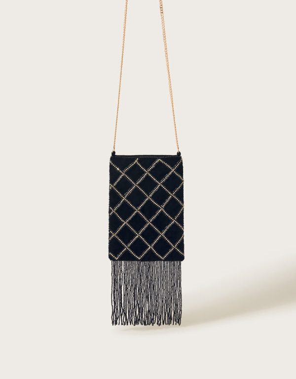 Monsoon Fringe Phone Cross-Body Bag - Image 2