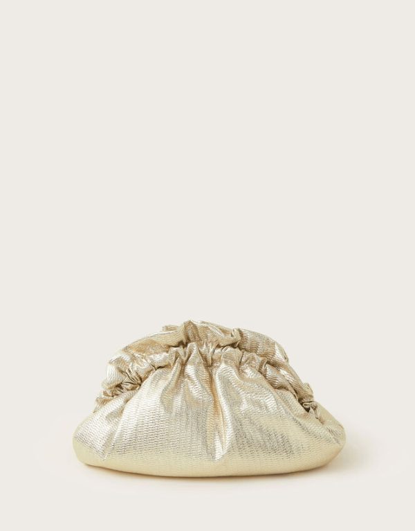 Monsoon Grace Ruffle Clutch - Image 2