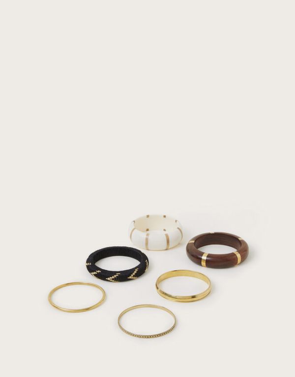 Monsoon 6-Pack Bohemian Bangles - Image 2