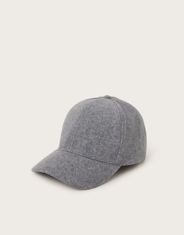 Monsoon Bex Baseball Cap Grey