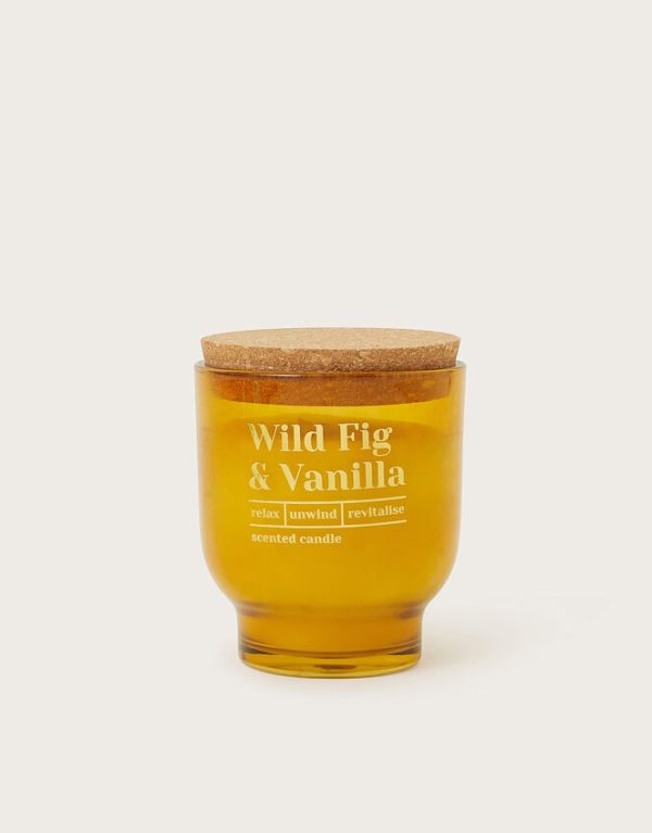 Monsoon Wild Fig and Vanilla Scented Candle