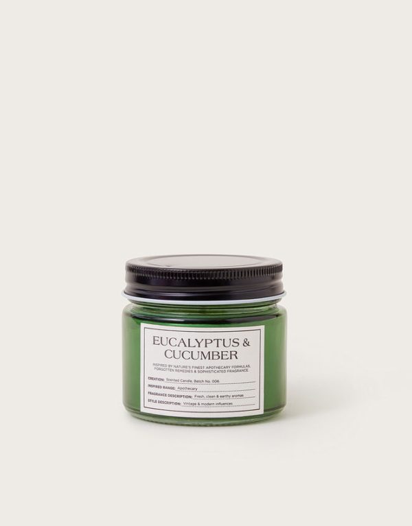 Monsoon Eucalyptus and Cucumber Scented Candle