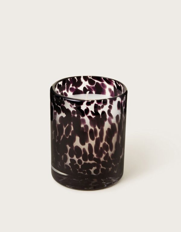 Monsoon Leopard Print Jar Candle