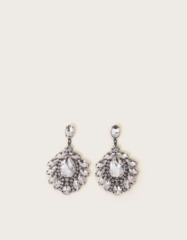 Monsoon Crystal Drop Earrings