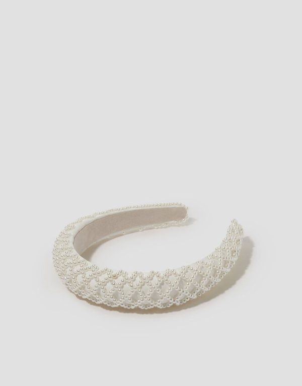 Monsoon Pearl Beaded Headband - Image 2