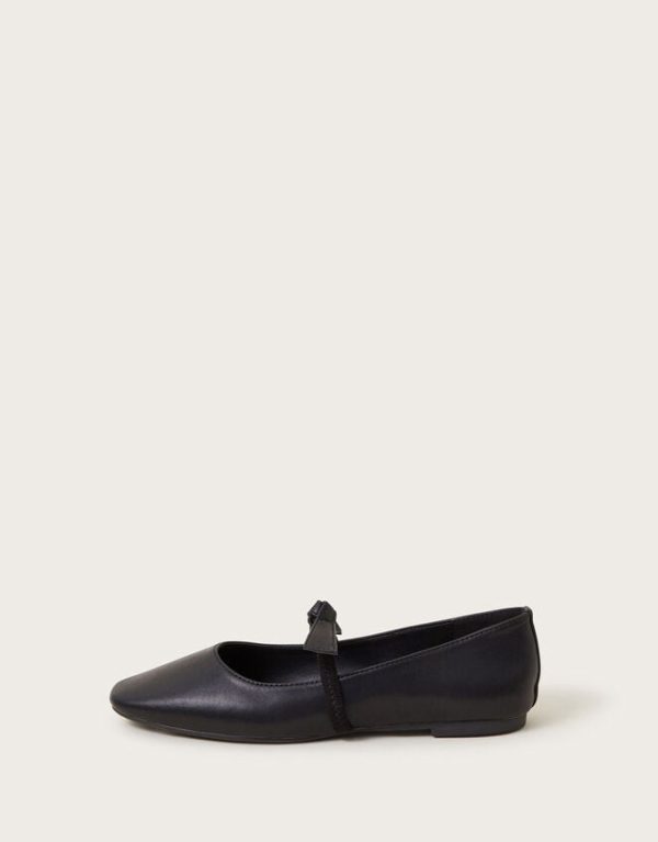 Monsoon Betty Ballet Flats Black - Image 2