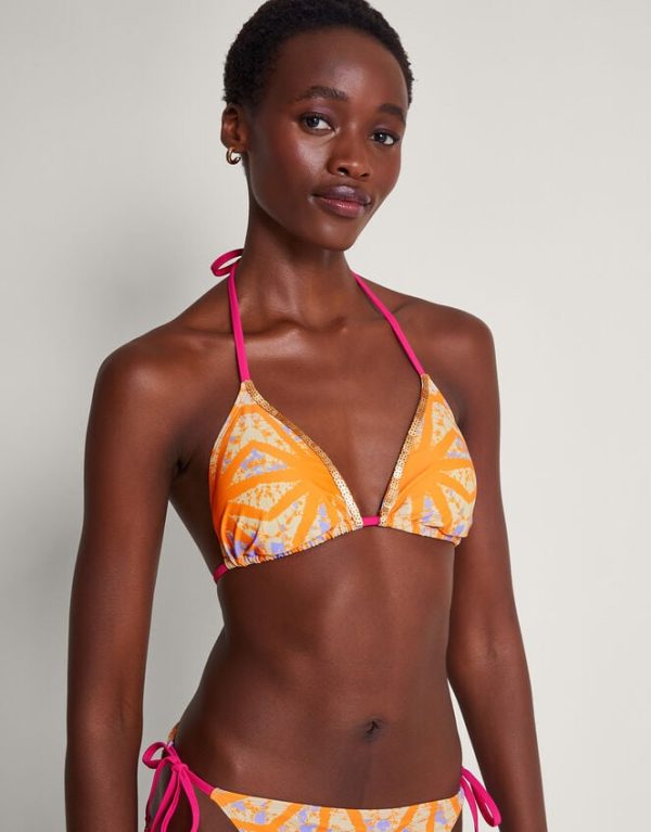 Monsoon Santiago Bikini Top Orange