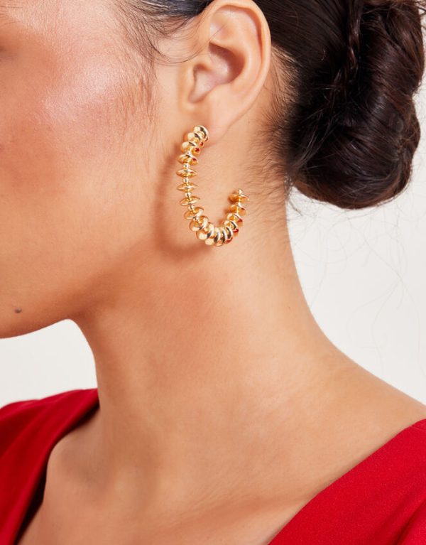 Monsoon Beaded Hoop Earrings