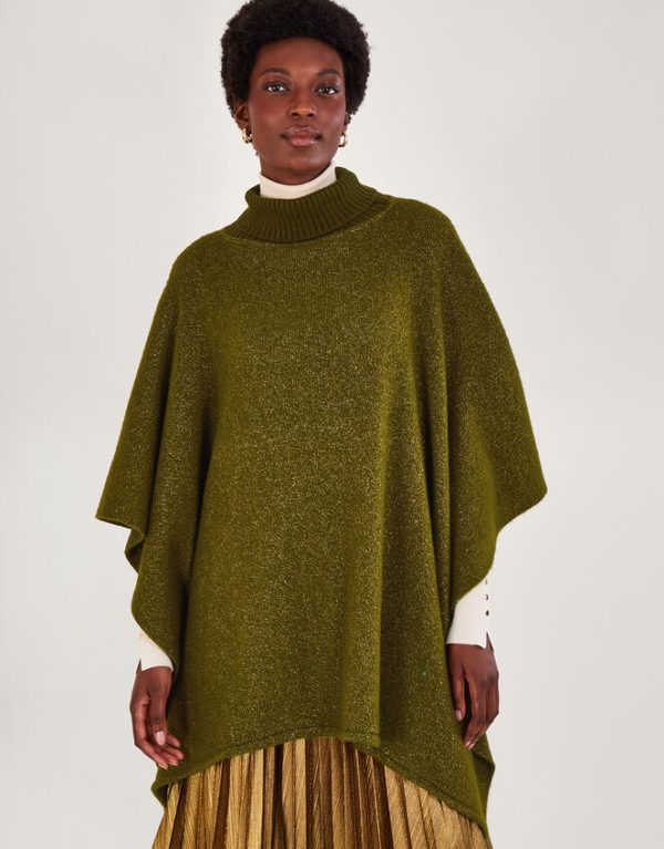 Monsoon Metallic Poncho