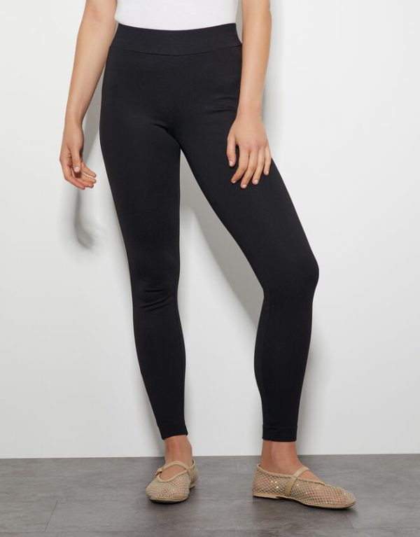 Monsoon Pree High Rise Ponte Leggings Black