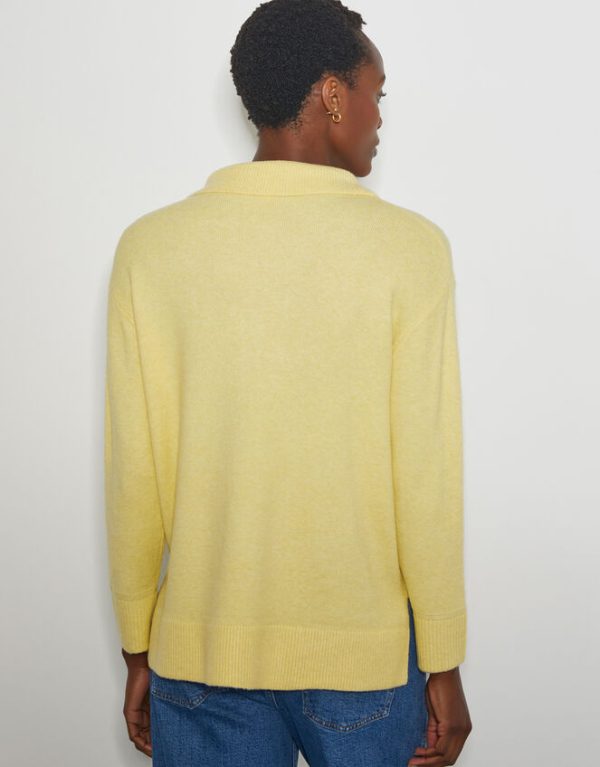 Monsoon Carla Collar Jumper Yellow - Image 3