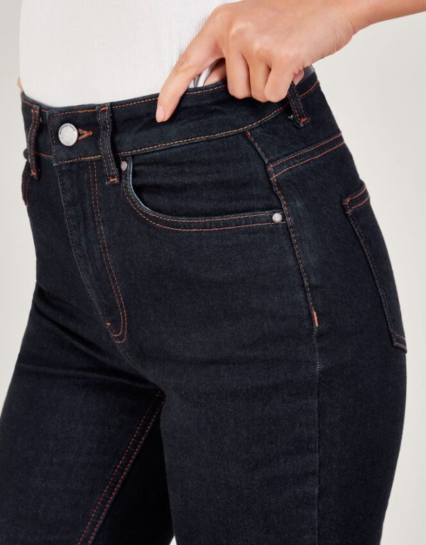 Monsoon Bella Straight Denim Jeans Blue - Image 3