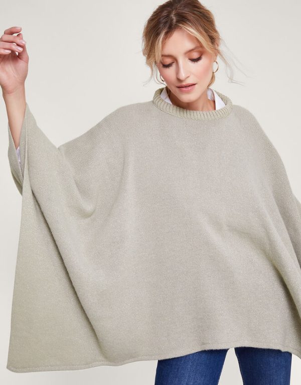 Monsoon Metallic Poncho - Image 4