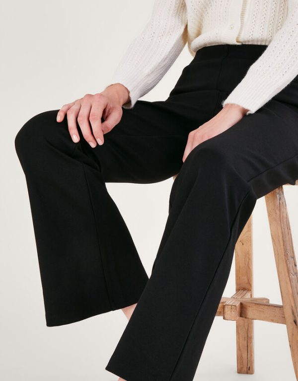 Monsoon Petra Ponte Trousers Black - Image 4