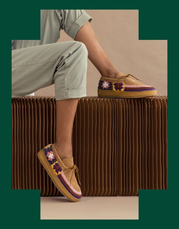 Monsoon Laidback London Komo Suede Moccasins Multi