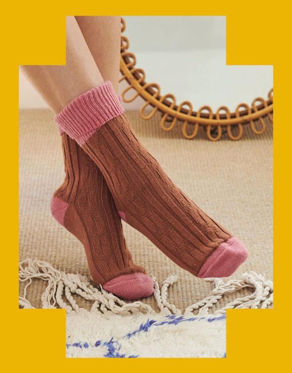 Monsoon Catherine Tough Cashmere Knit Socks