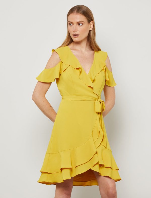 Bcbg Ashlyn Ruffle Dress - Image 2