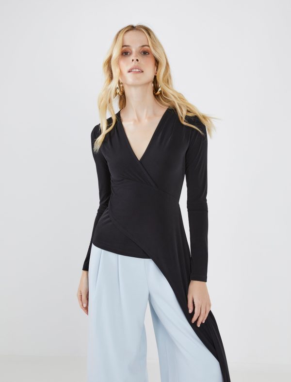 Bcbg Asymmetrical Cascade Top - Image 17