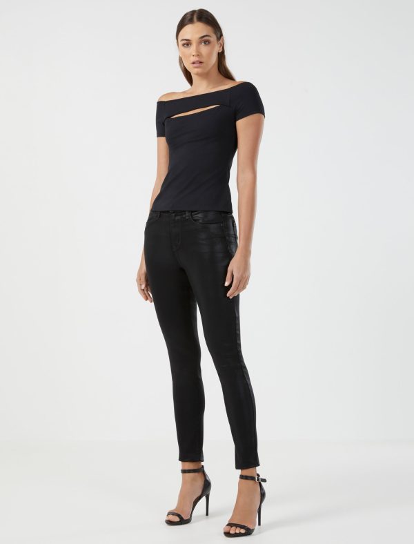 Bcbg Off-The-Shoulder Cutout Top - Image 2