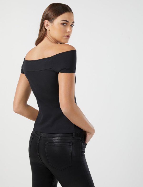 Bcbg Off-The-Shoulder Cutout Top - Image 4