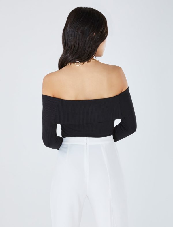 Bcbg Off-The-Shoulder Rib Top - Image 17