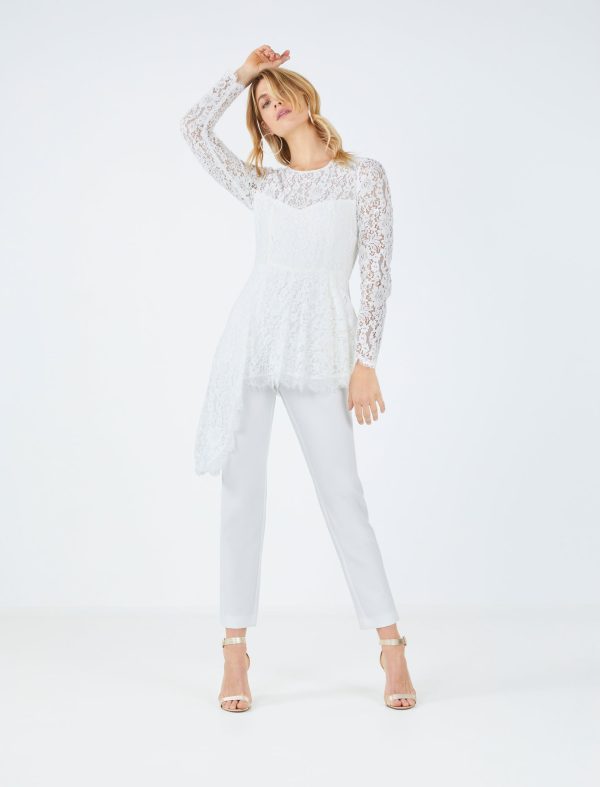 Bcbg Oliver Lace Jumpsuit