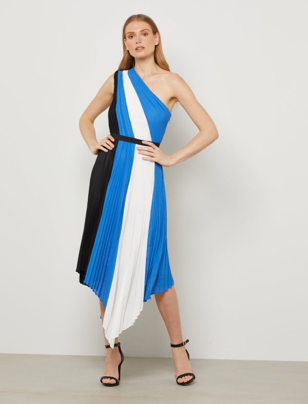 Bcbg One Shoulder Asymmetrical Dress