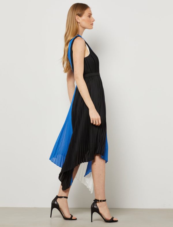 Bcbg One Shoulder Asymmetrical Dress - Image 3