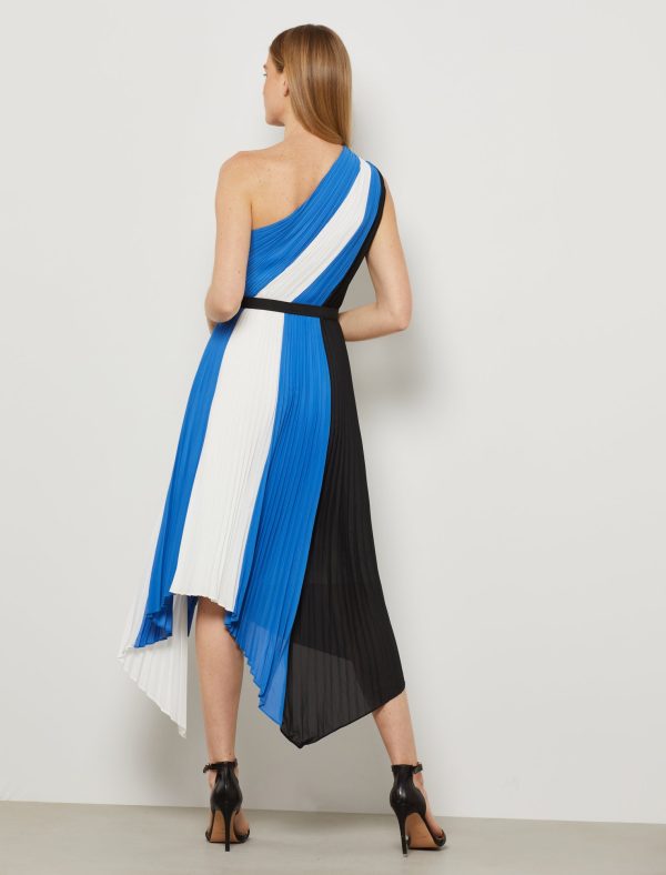 Bcbg One Shoulder Asymmetrical Dress - Image 4