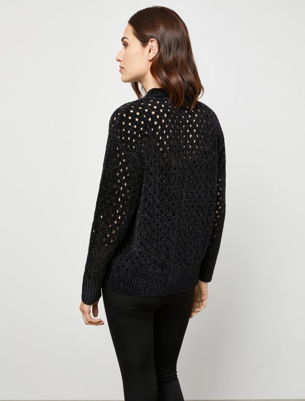 Bcbg Open Weave Cardigan Sweater - Image 4