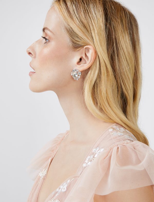 Bcbg Oversized Statement Stud Earrings