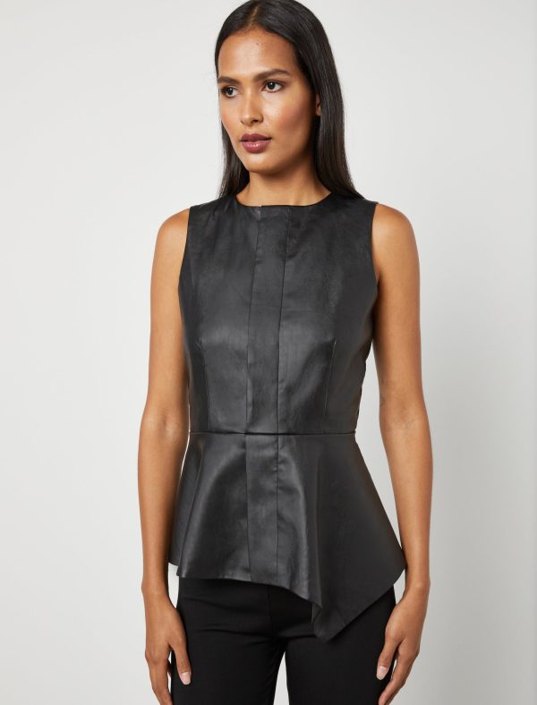 Bcbg Asymmetrical Peplum Top - Image 18