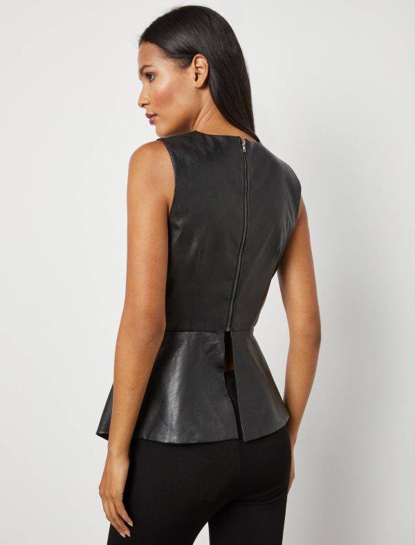 Bcbg Asymmetrical Peplum Top - Image 22