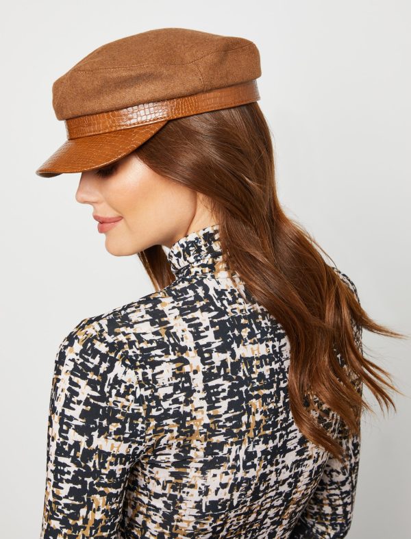 Bcbg Patent Croc Fisherman Cap - Image 4