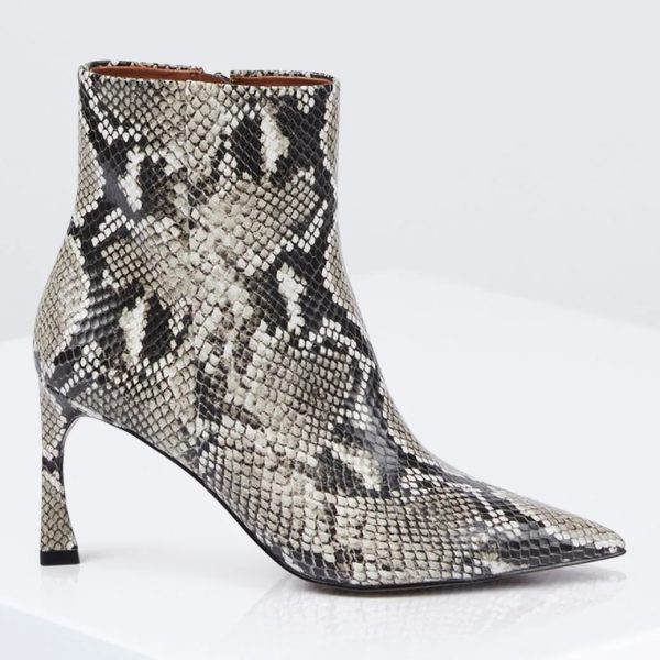 BCBG PIA BOOTIE - NATURAL SNAKE - Image 3