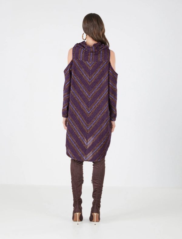 BCBG PIA COWL NECK DRESS - Image 4