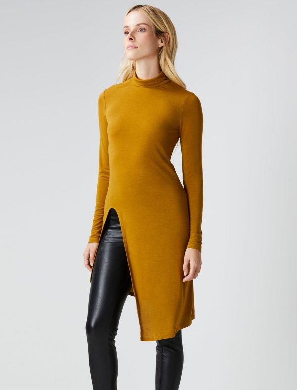 Bcbg Asymmetrical Turtleneck Top - Image 2