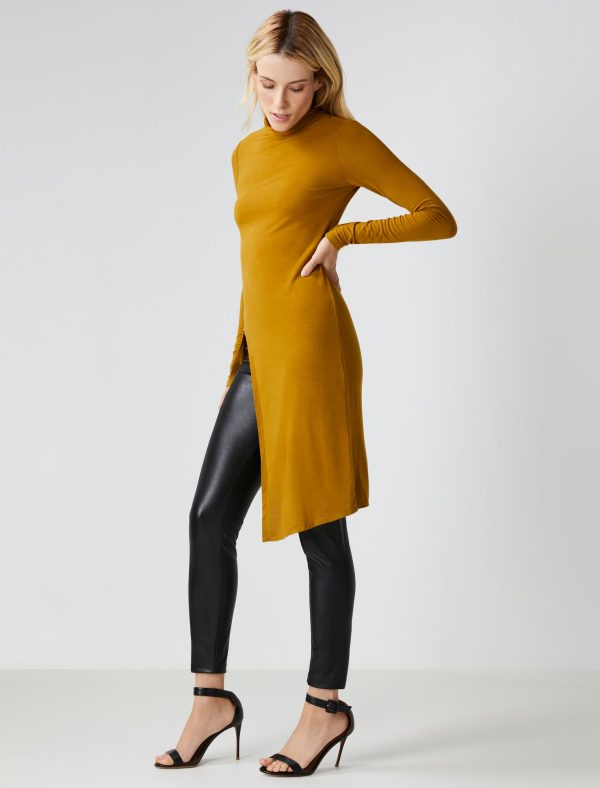 Bcbg Asymmetrical Turtleneck Top - Image 10