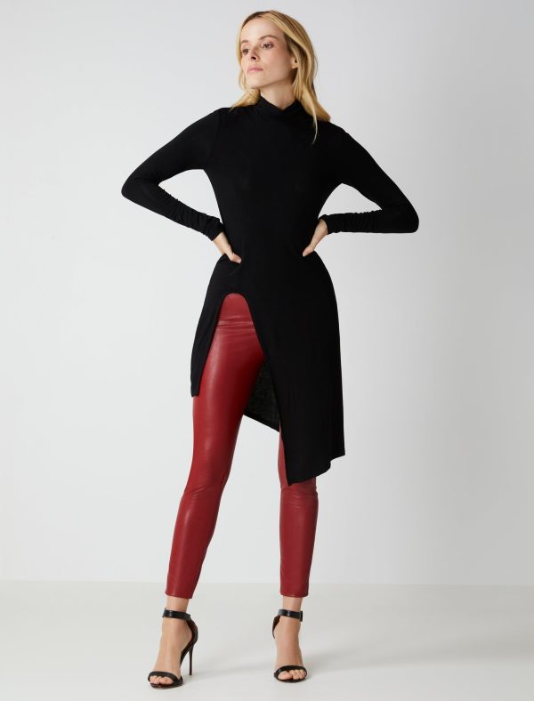 Bcbg Asymmetrical Turtleneck Top - Image 12