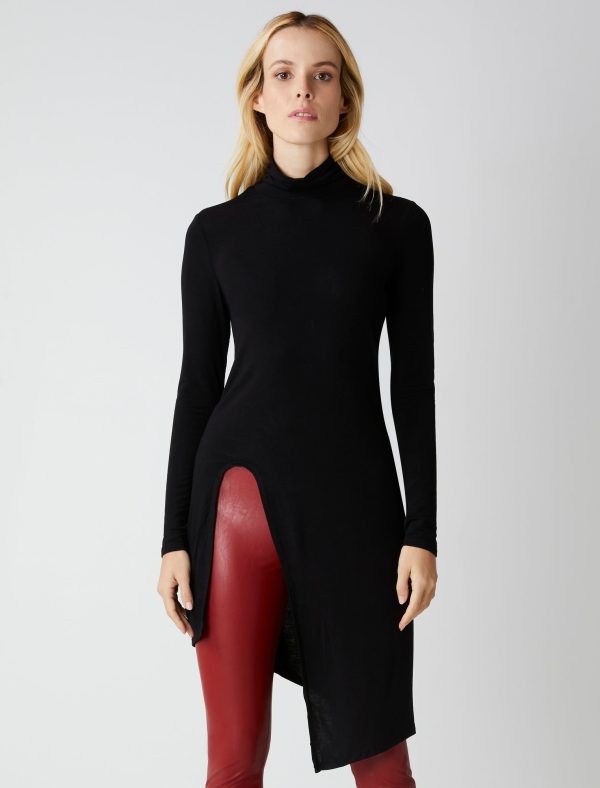 Bcbg Asymmetrical Turtleneck Top - Image 14