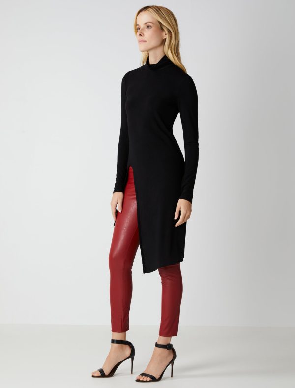 Bcbg Asymmetrical Turtleneck Top - Image 15