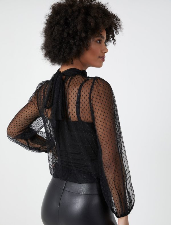 Bcbg Point D'esprit Bodysuit - Image 10