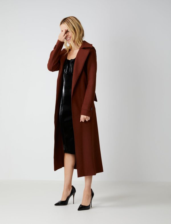 Bcbg Raw-Edge Belted Trench Coat - Image 3