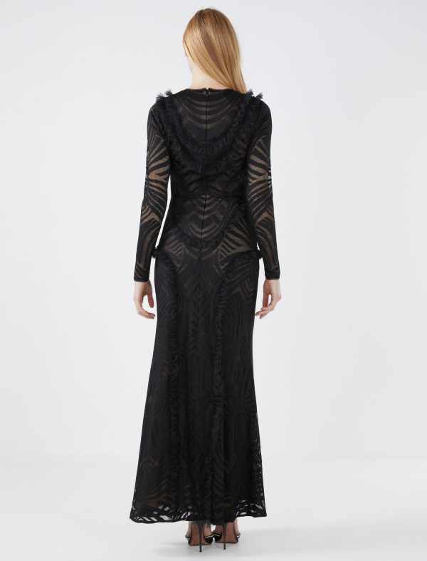 Bcbg Athena Lace Evening Gown - Image 4