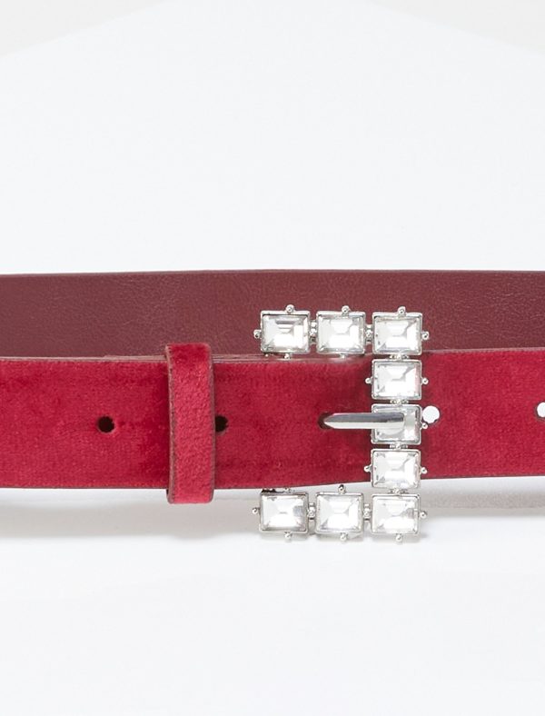 Bcbg Rhinestone Buckle Belt - Image 2