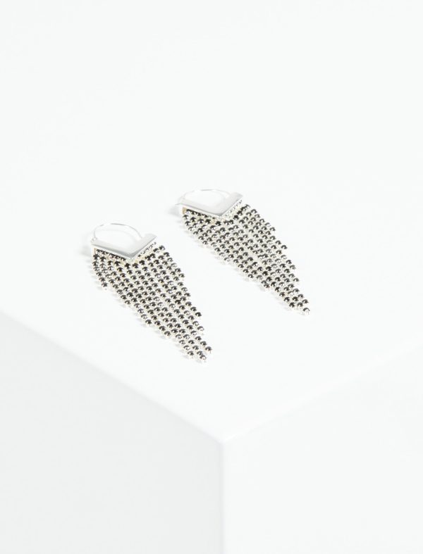 Bcbg Rock and Roll Crystal Drop Earrings - Image 13