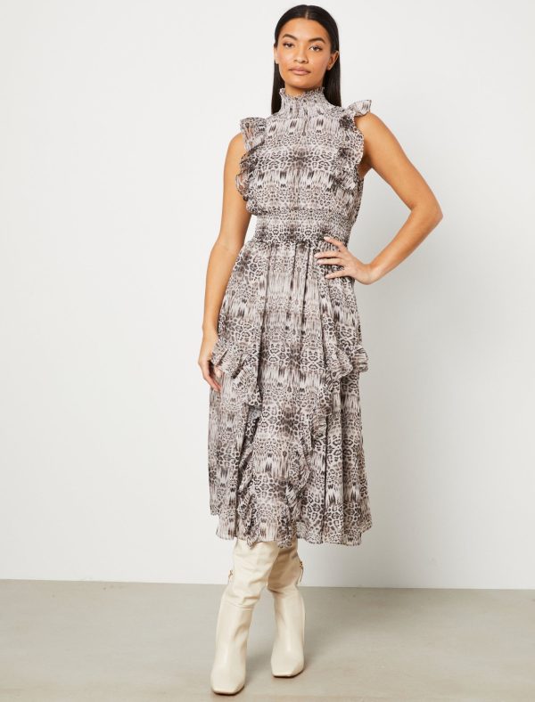 Bcbg Rori Ruffle Dress